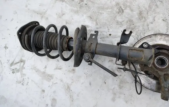 Renault Fluence Front shock absorber with coil spring 