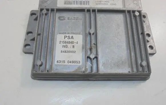 Peugeot 407 Engine control unit/module ECU 9654131380