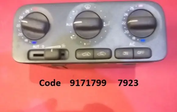 Volvo S70 V70 V70 XC Climate control unit 9171799 7923