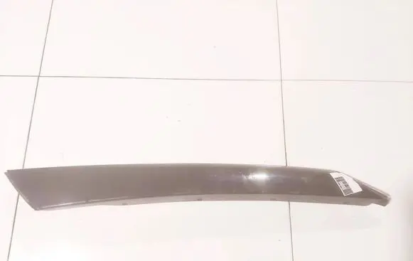 Front door glass trim molding