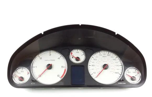 Peugeot 407 Speedometer (instrument cluster) 9658138780 A2C53106701 A2C53010609G