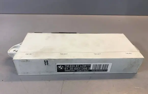 BMW 7 E65 E66 Door control unit/module 6931398 61356931398 5WK48024