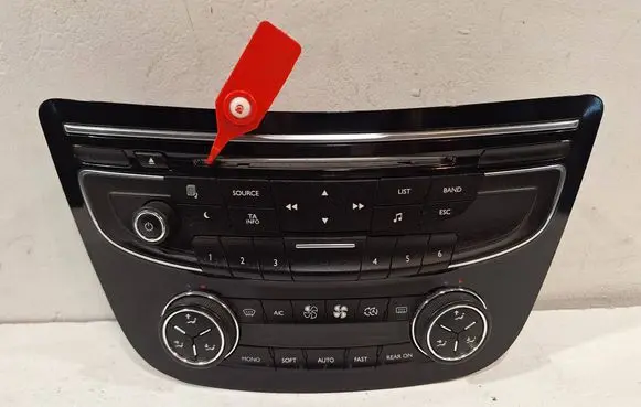 Peugeot 508 Climate control unit 96656644XZ