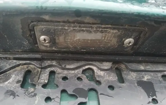 Volkswagen Golf IV Number plate light