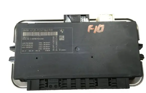 BMW 5 F10 F11 Light module LCM 9247063