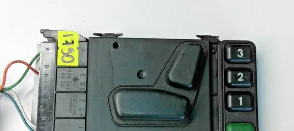Mercedes-Benz ML W163 Seat control switch 0365458428
