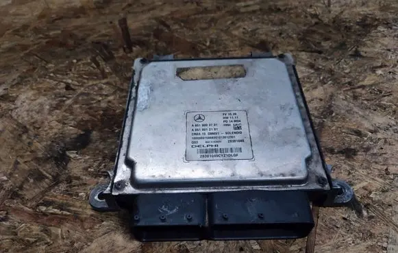 Mercedes-Benz E W212 Engine control unit/module A6519003701 28381049 A6519012101
