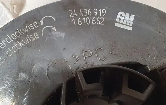 Opel Zafira A Airbag slip ring squib (SRS ring) 87654321