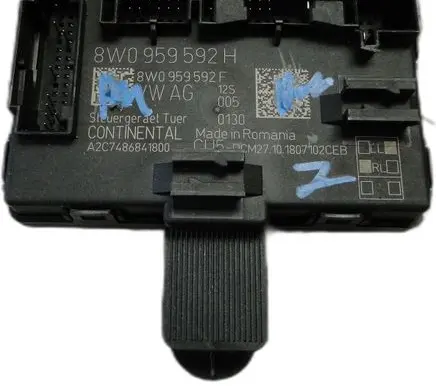 Audi A4 S4 B9 Trunk lid opening control unit