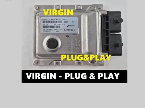 Fiat Punto (199) Engine control unit/module ECU 52068616 BC0116768G
