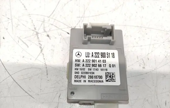 Mercedes-Benz C W205 Light module LCM A2229005118 A2229026617 A2229014103