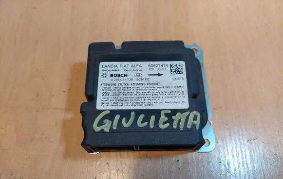 Alfa Romeo Giulietta Airbag control unit/module 50527474 0285011725 0030357