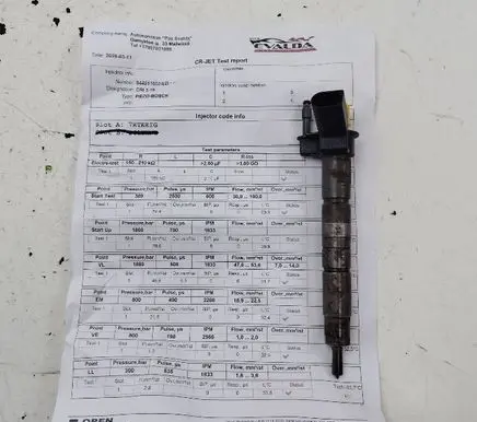 BMW 3 E90 E91 Fuel injector 780542801 0445116024