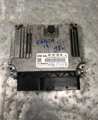 Skoda Fabia Mk3 (NJ) Engine control unit/module 04C907309BB