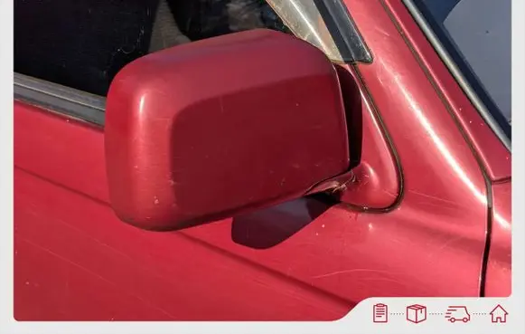 Toyota Hilux (N80, N90, N100, N110) Front door electric wing mirror SURF3K4