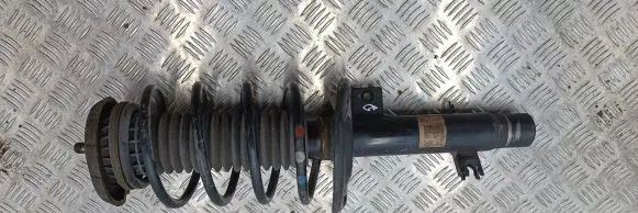 Front shock absorber with coil spring