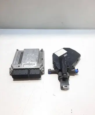 BMW 7 E65 E66 Engine ECU kit and lock set 7808222 0281014175 6972687