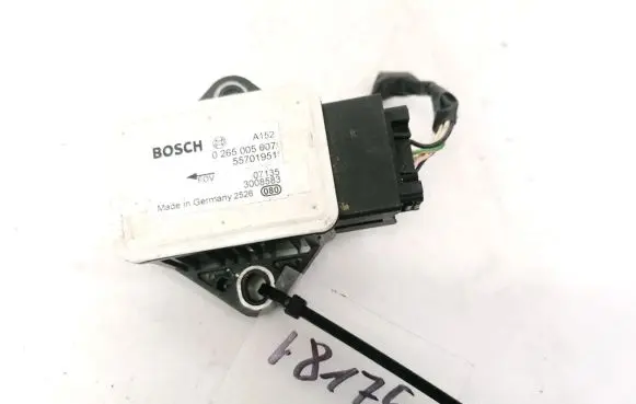 ESP acceleration yaw rate sensor