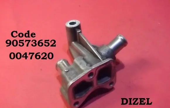 Opel Omega B2 Engine coolant pipe/hose 90573652 0047620