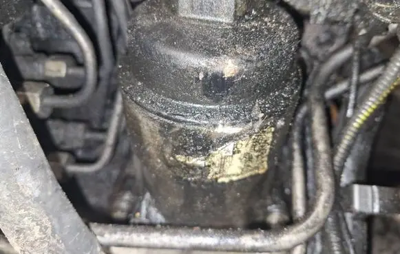 Opel Astra G Oil filter cover 