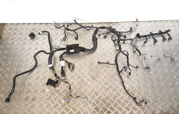 Engine installation wiring loom