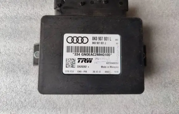 Audi A4 S4 B8 8K Hand brake control module 8K0907801L 8K0907801J A2C53406353