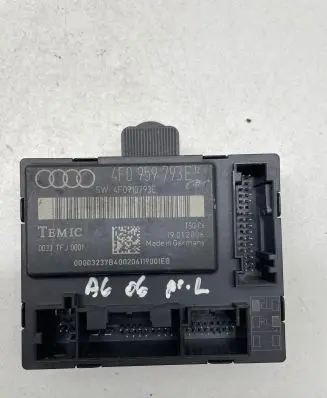 Audi A6 S6 C6 4F Door control unit/module 4F0959793E 4F0910793E 0033TFJ0001