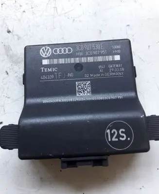 Volkswagen PASSAT B6 Gateway control module 3C0907530E