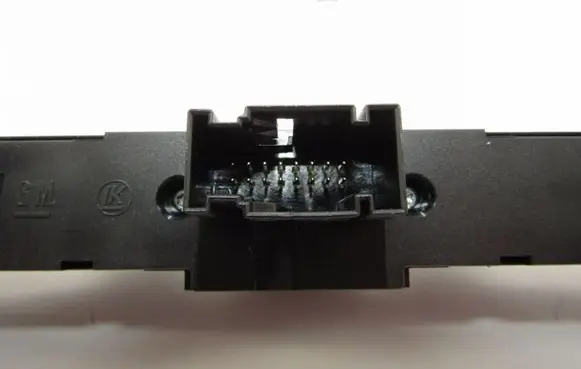 Opel Zafira B Hazard light switch 13100105