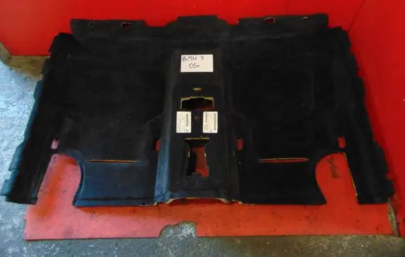 BMW 7 E65 E66 Rear floor carpet liner 