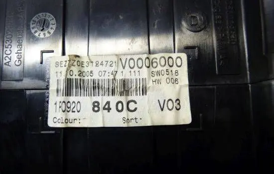Seat Leon (1P) Engine control unit/module 03G906016AJ 1039S10514 0281011730