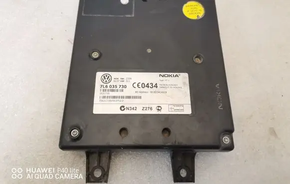 Volkswagen Touareg I Bluetooth control unit module 7L6035730 0531720