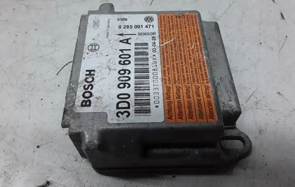 Volkswagen Phaeton Airbag control unit/module 0285001471 3D0909601A