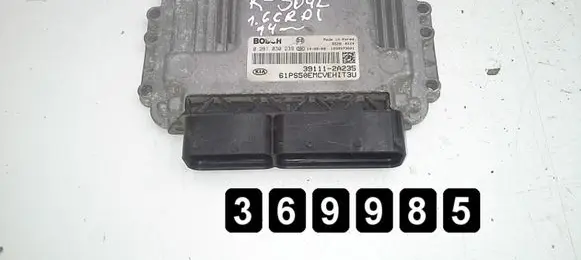 KIA Soul Engine control unit/module # 1600crdi 0281030239 39111-2a235