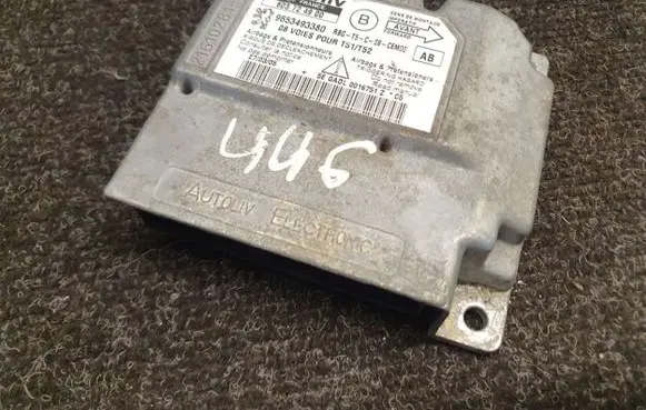 Peugeot 307 Airbag control unit/module 603724900 9653493380
