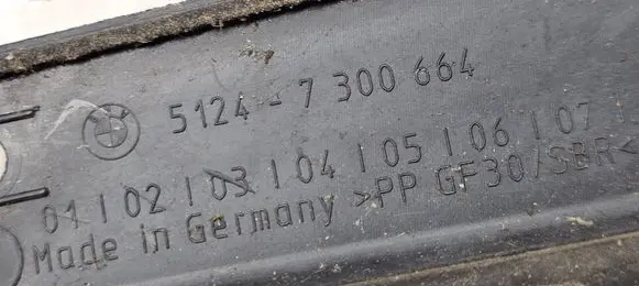 BMW 1 F20 F21 Rear/tail light trim molding 7300664