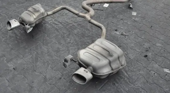 Seat Leon (5F) Rear muffler/silencer tail pipe 