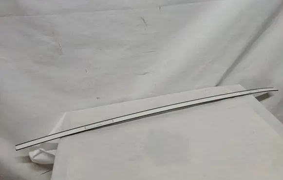 Roof trim bar molding cover