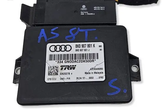 Audi A4 S4 B8 8K Hand brake control module 8K0907801K4CAR 8K0907801K