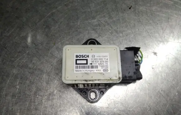 Peugeot 308 ESP acceleration yaw rate sensor 0265005714 9663187680