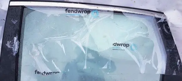 Honda CR-V Rear door window glass