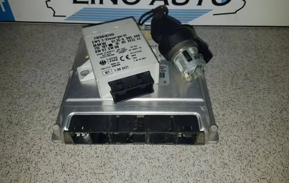 Engine ECU kit and lock set