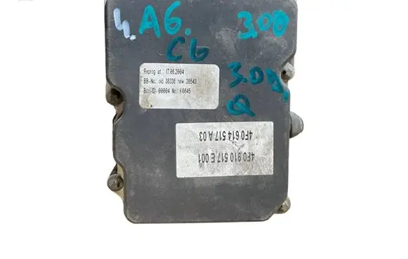 Audi A6 S6 C6 4F ABS Pump 4F0614517A 4F0910517E 0265950359
