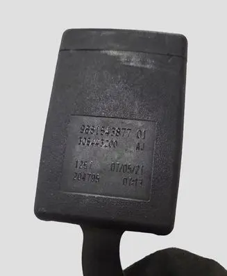 Citroen C4 Grand Picasso Rear seatbelt buckle 9681543877 305443200 305540310