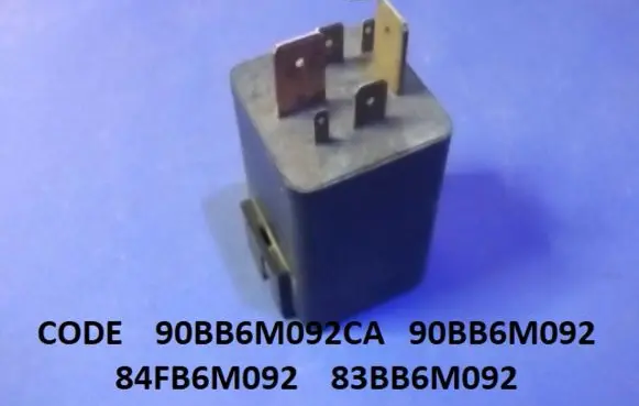 Ford Escort Glow plug pre-heat relay 90BB6M092CA 90BB6M092