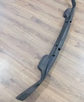 Front bumper foam support bar