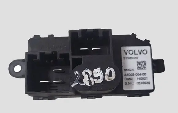 Volvo V40 Heater blower motor/fan resistor 31369487