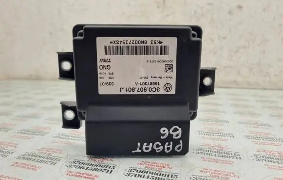 Volkswagen PASSAT B6 Hand brake control module 3C0907801J