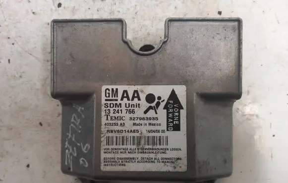 Opel Zafira B Airbag control unit/module 13241766 327963935