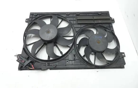 Volkswagen Eos Electric radiator cooling fan 1K0121207BC 1K0121205AD